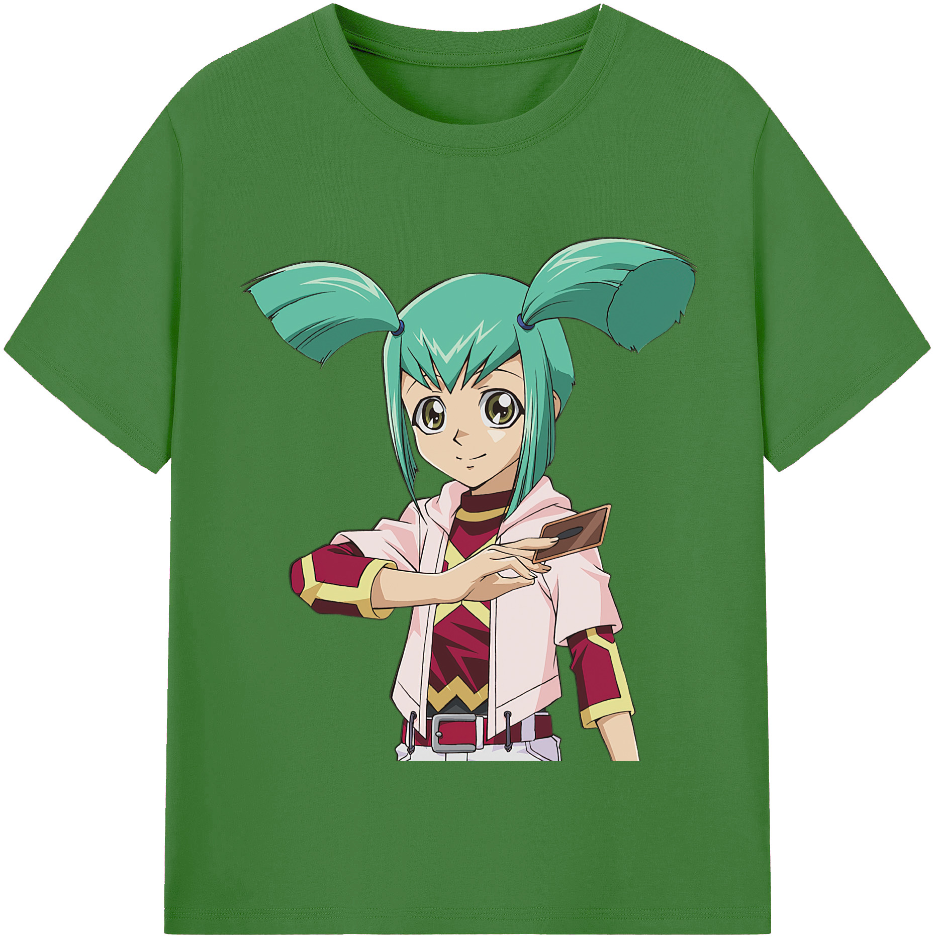 （画像用） 遊☆戯☆王 Yu-Gi-Oh! レディースカジュアルプリントTシャツ（綿100％）